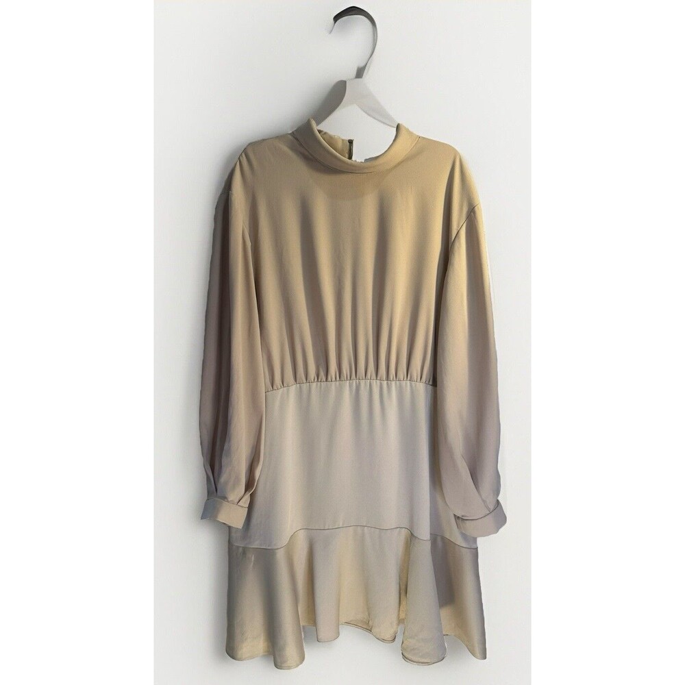 Elegant Cream Closet London Curves Dress 20